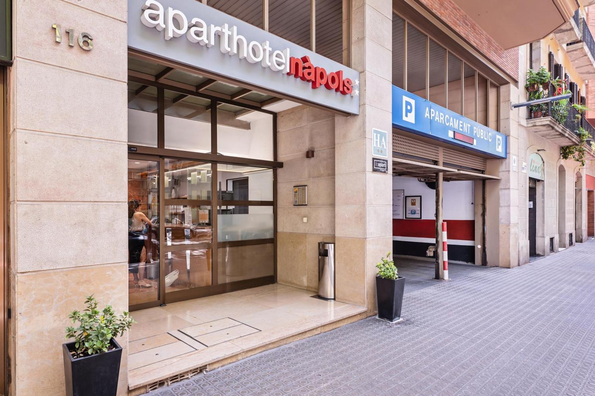 Aparthotel Napols - Abapart Barcelona Exterior foto